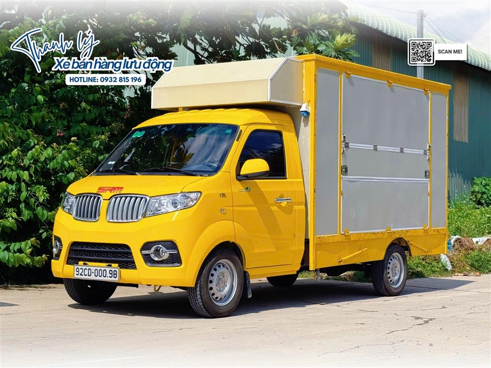 Xe Food Truck bán hàng lưu động cũ SRM lướt đời 2022 thanh lý giá rẻ